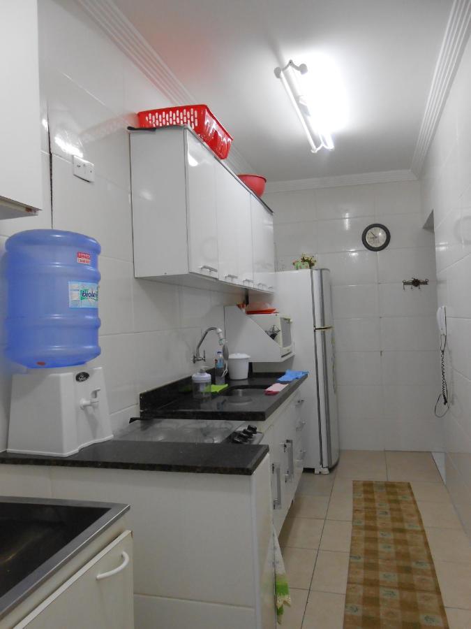 Apto Varanda Gourmet Frente Ao Mar Praia Grande (Santos) Zewnętrze zdjęcie