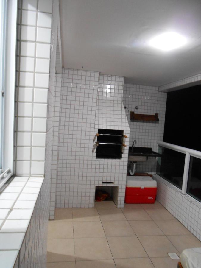 Apto Varanda Gourmet Frente Ao Mar Praia Grande (Santos) Zewnętrze zdjęcie
