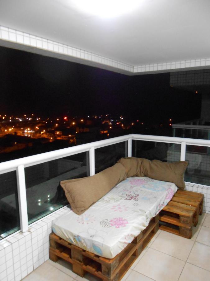 Apto Varanda Gourmet Frente Ao Mar Praia Grande (Santos) Zewnętrze zdjęcie